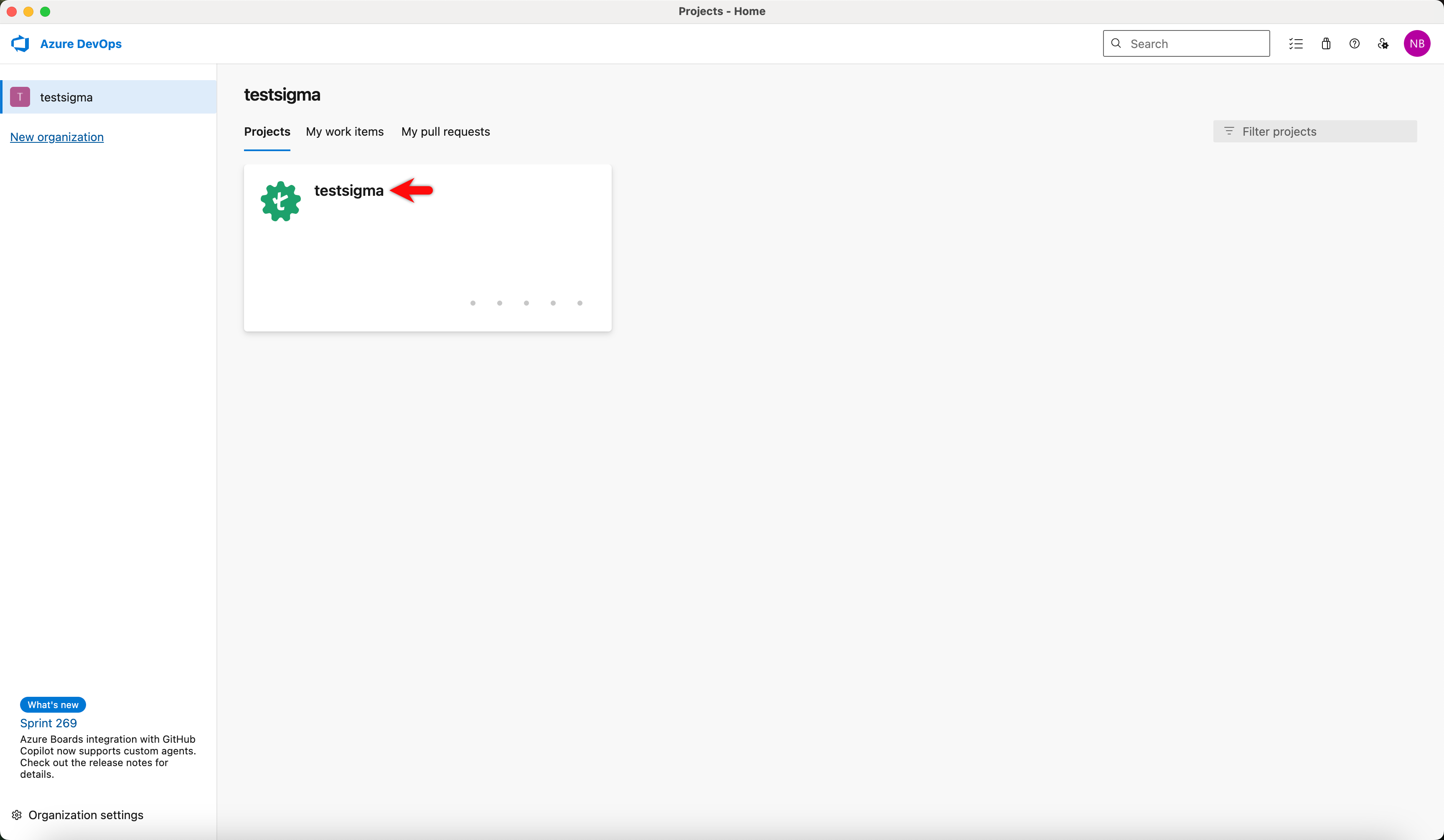Testsigma Project