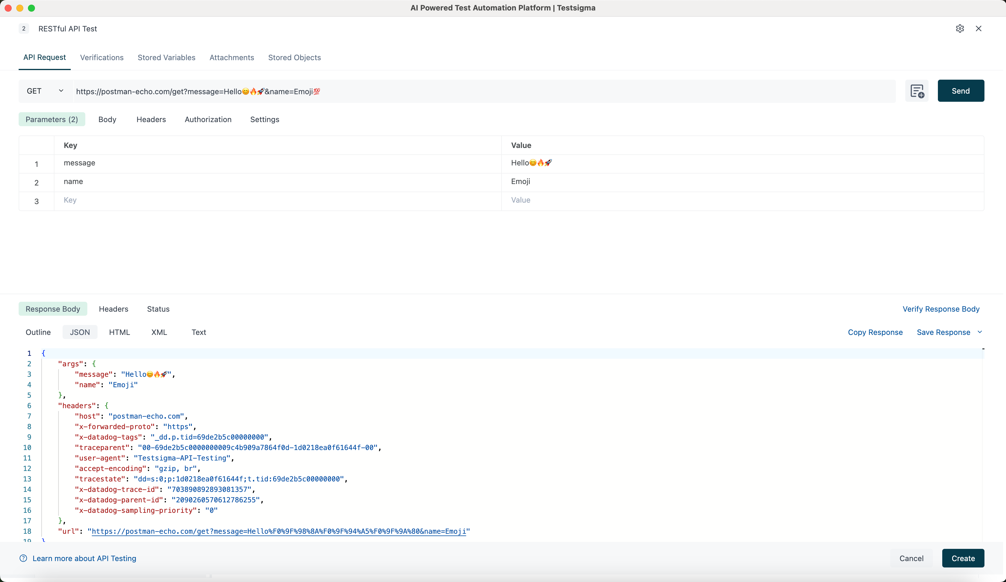 Unicode in Restful API