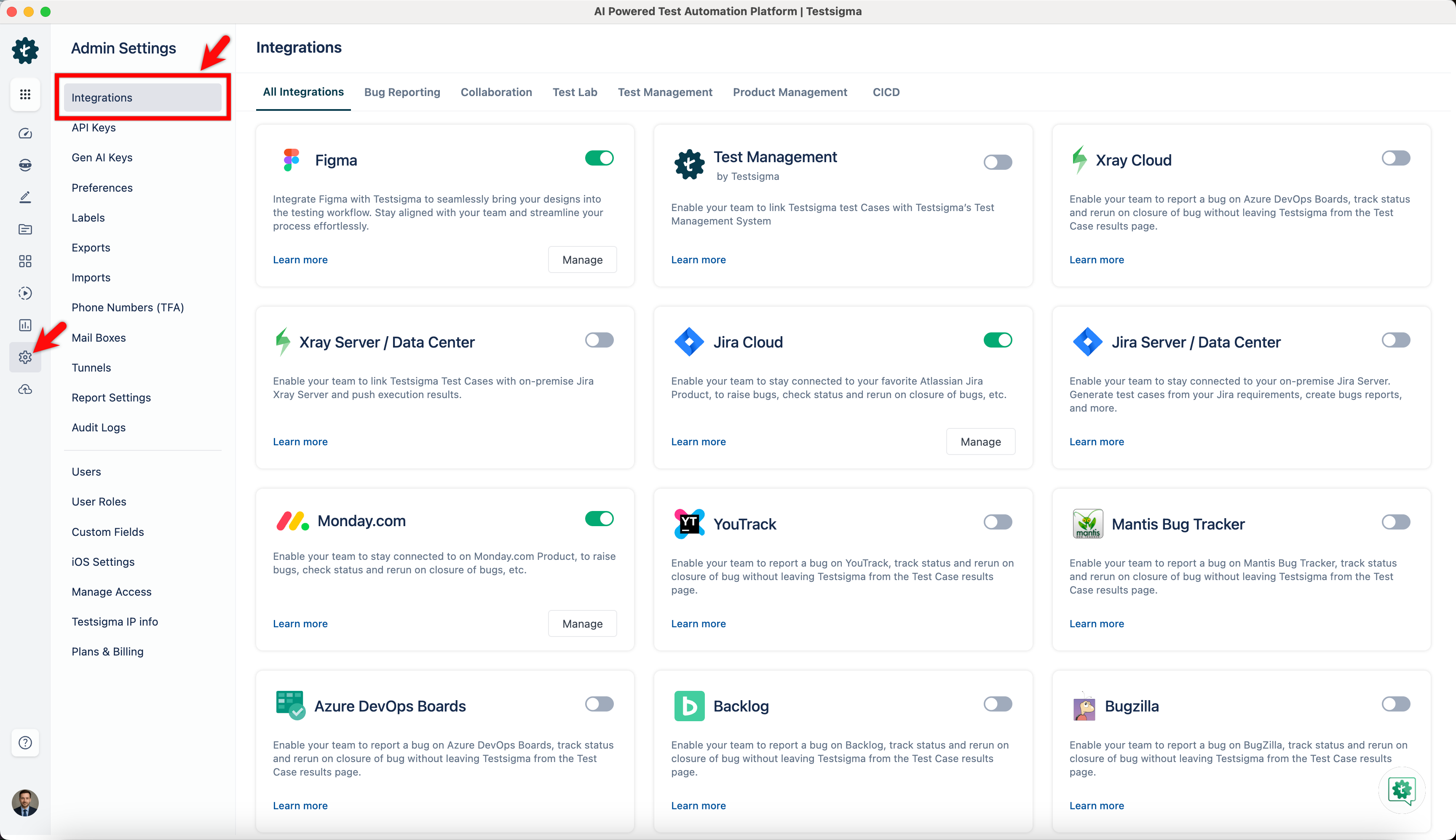Integrations