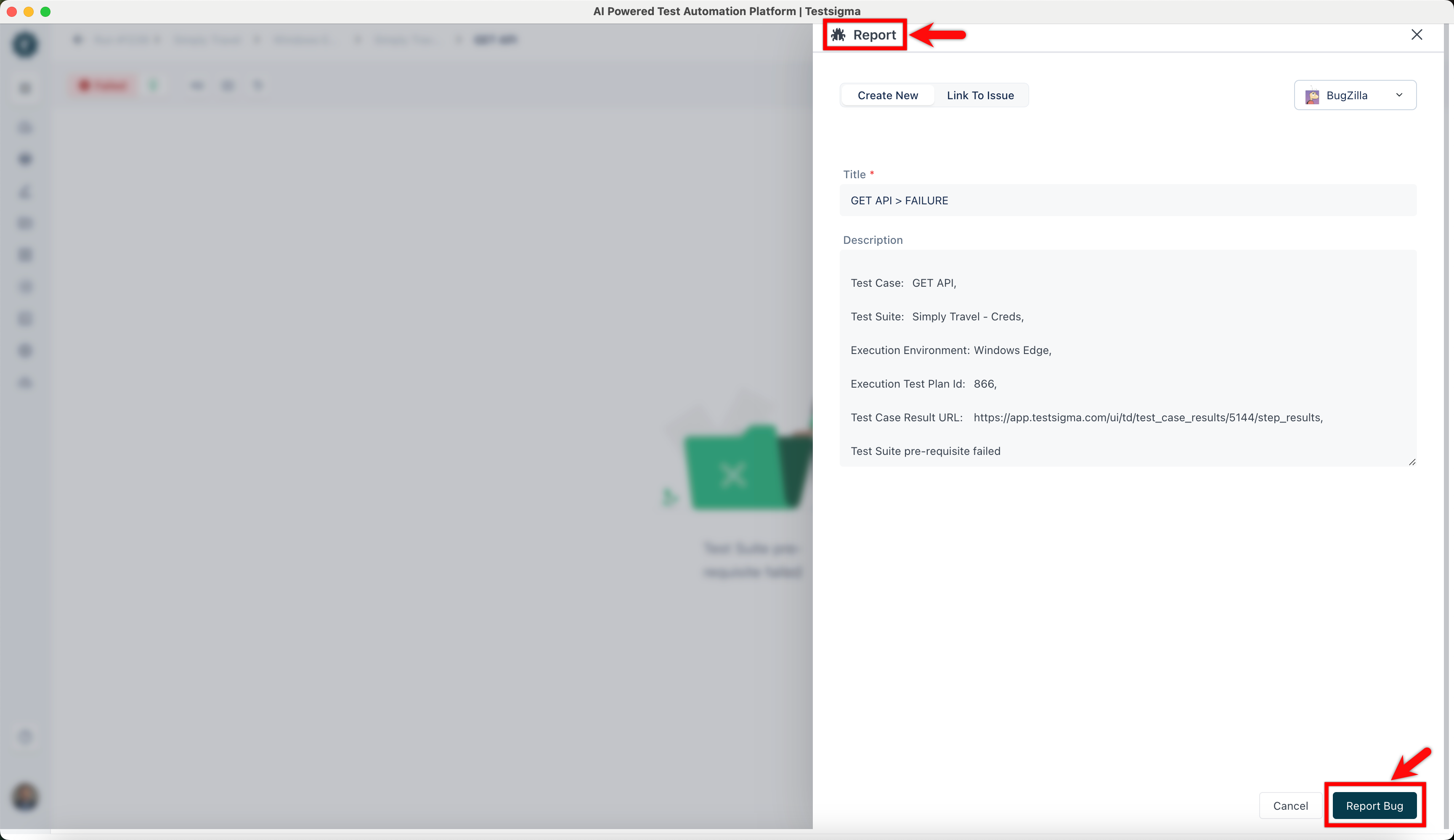 Report Bug