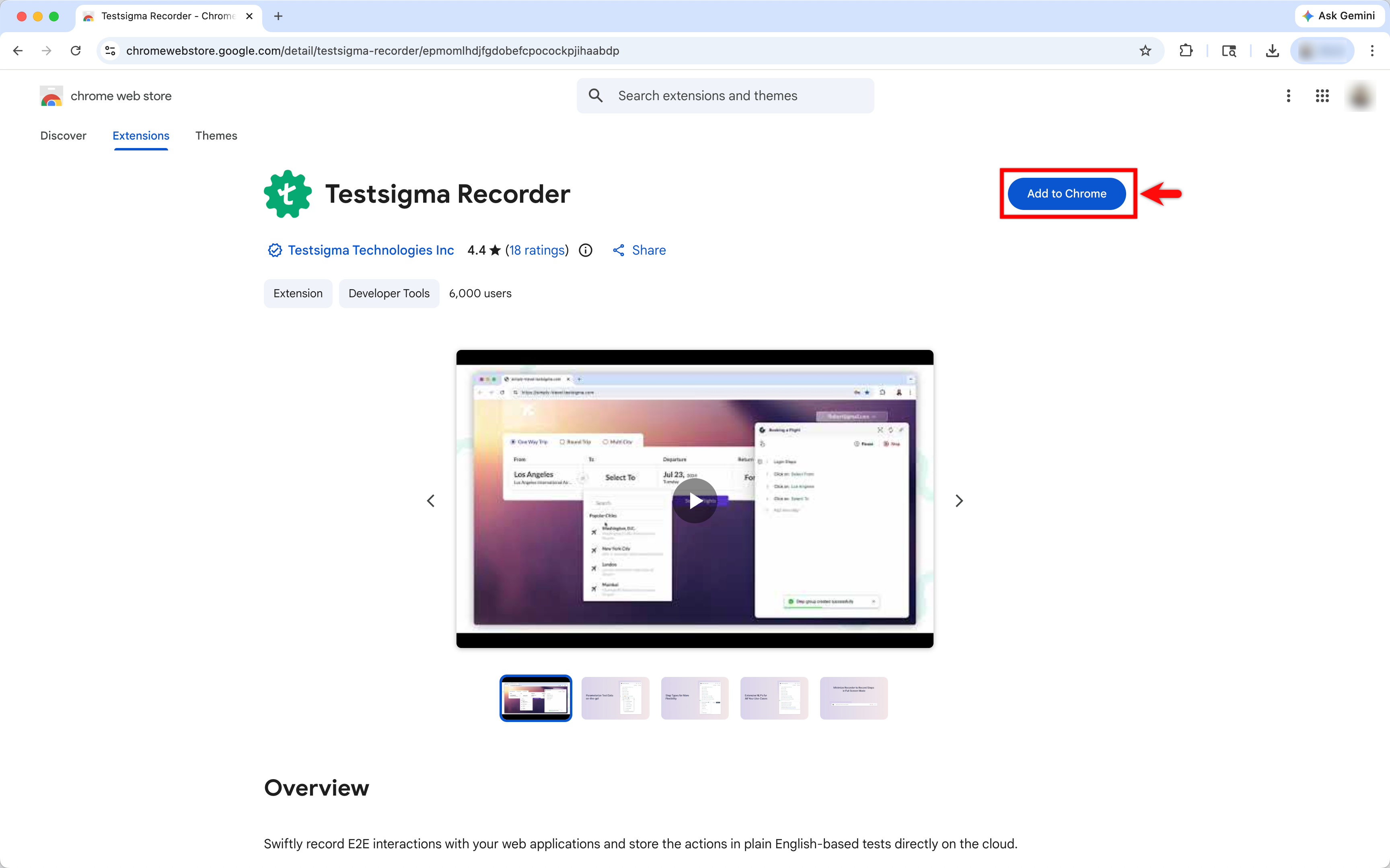Add to Chrome