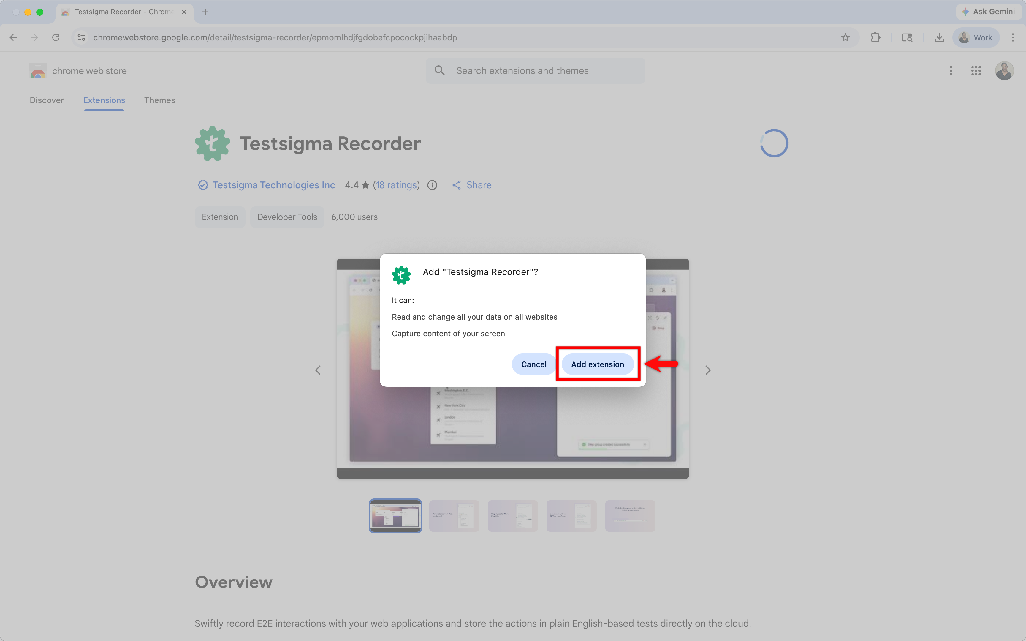 Add Extension