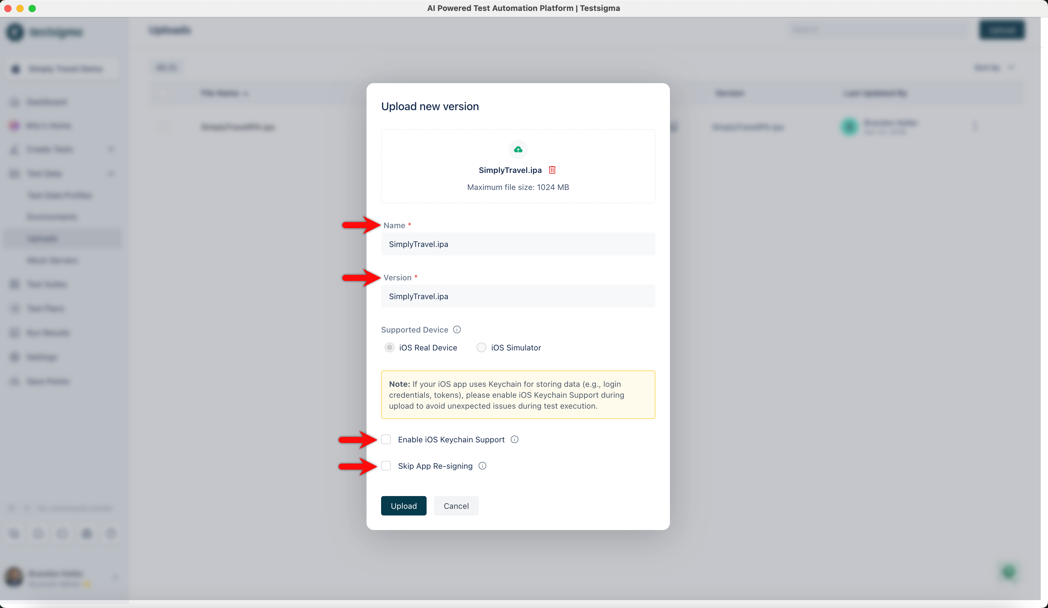 Checkboxes