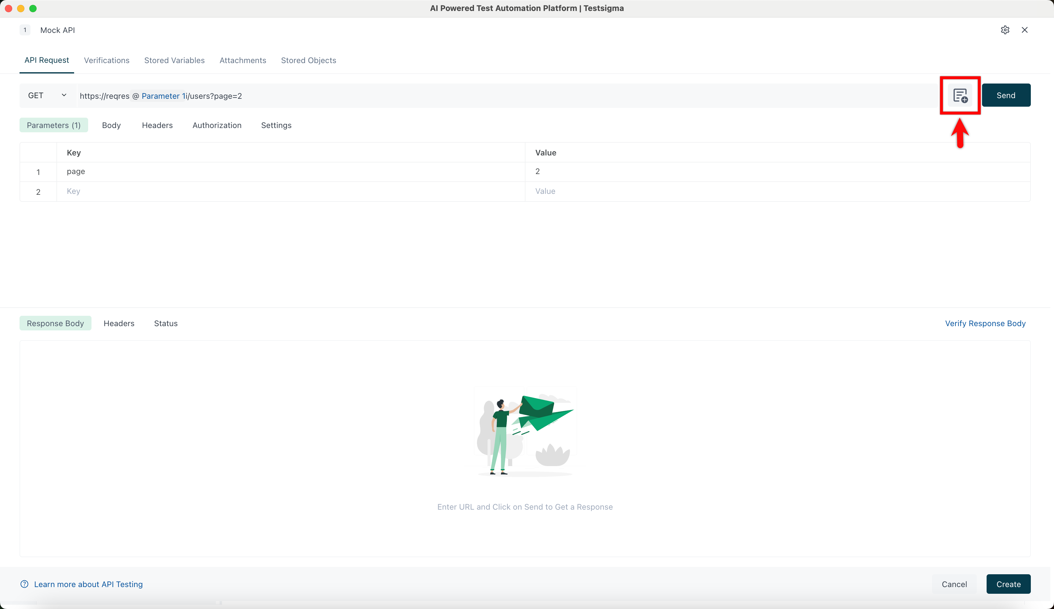 Add Request Value