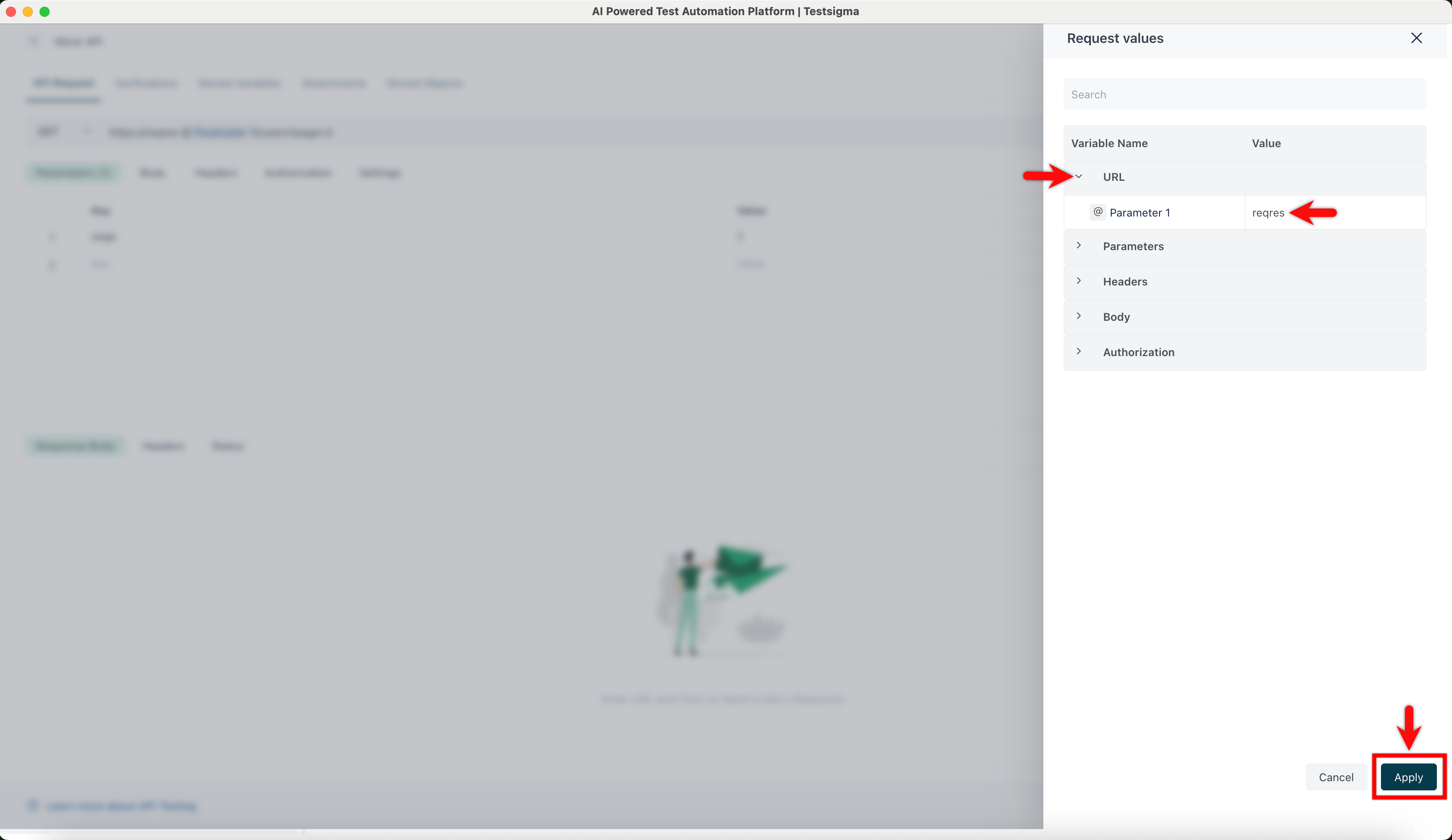 Request Values