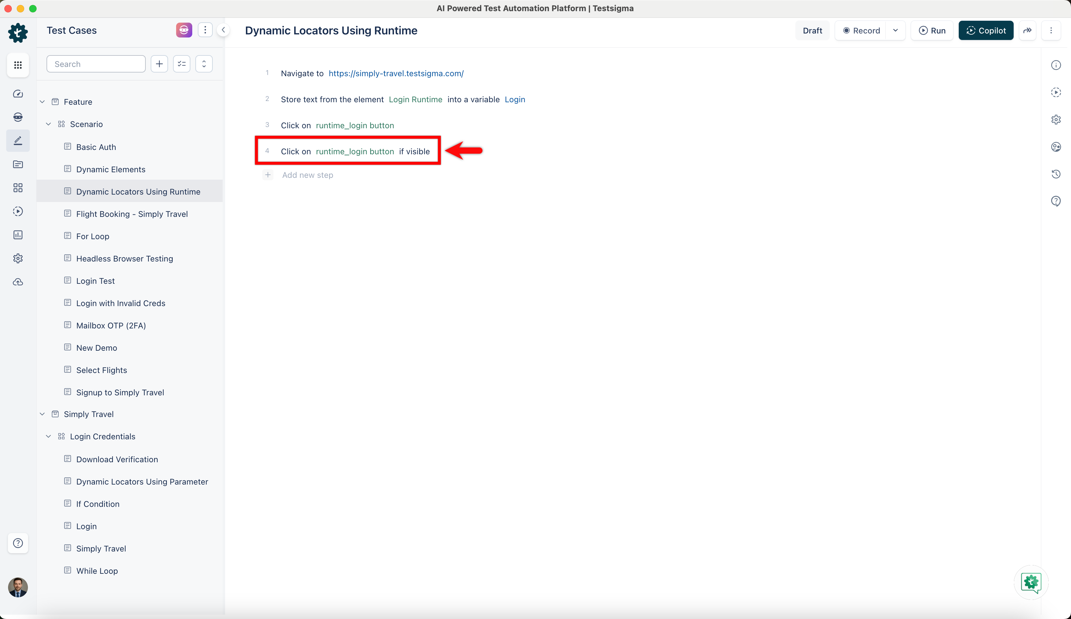 Use Runtime for Elements