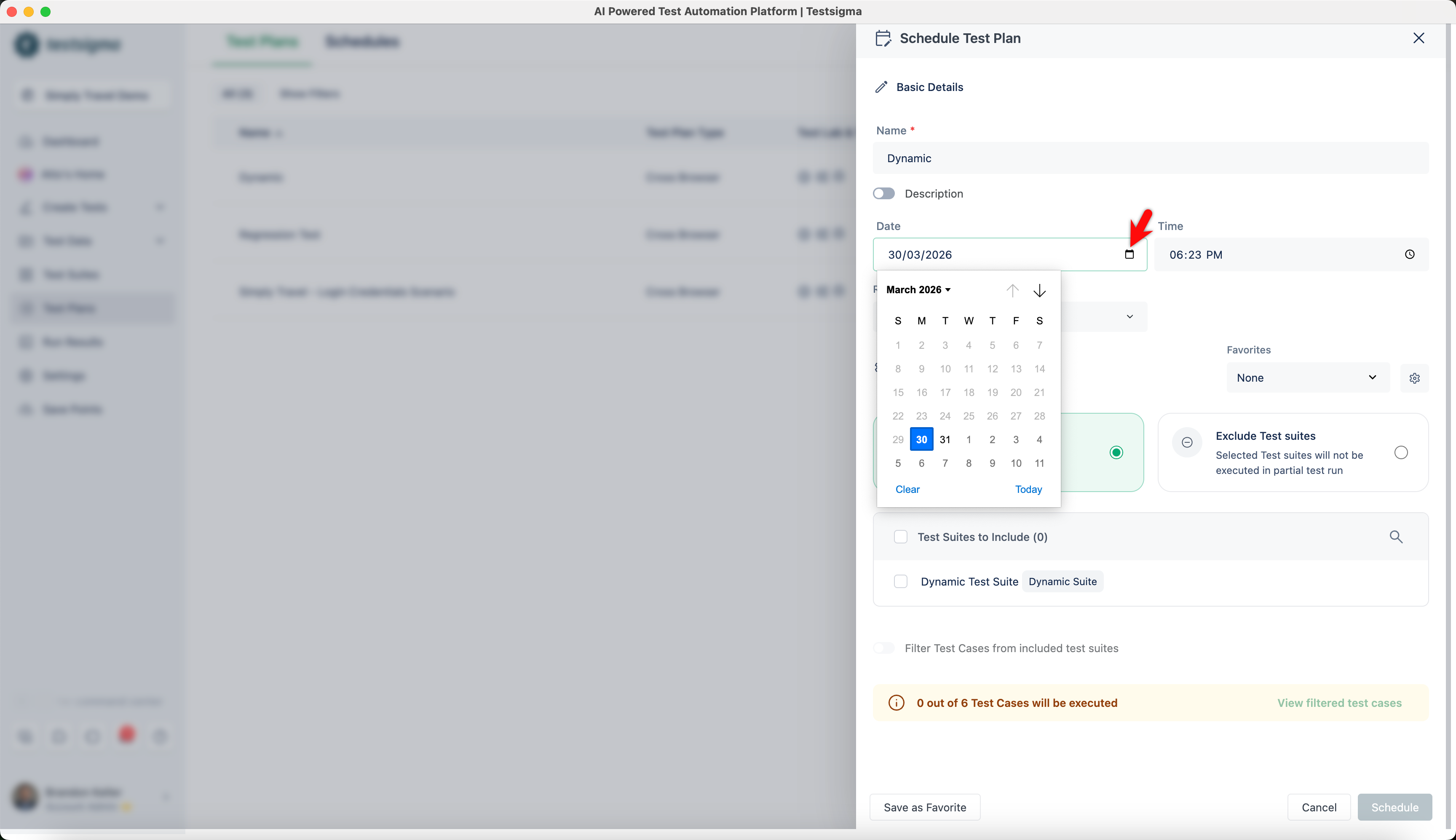 Scheduled partial run 4
