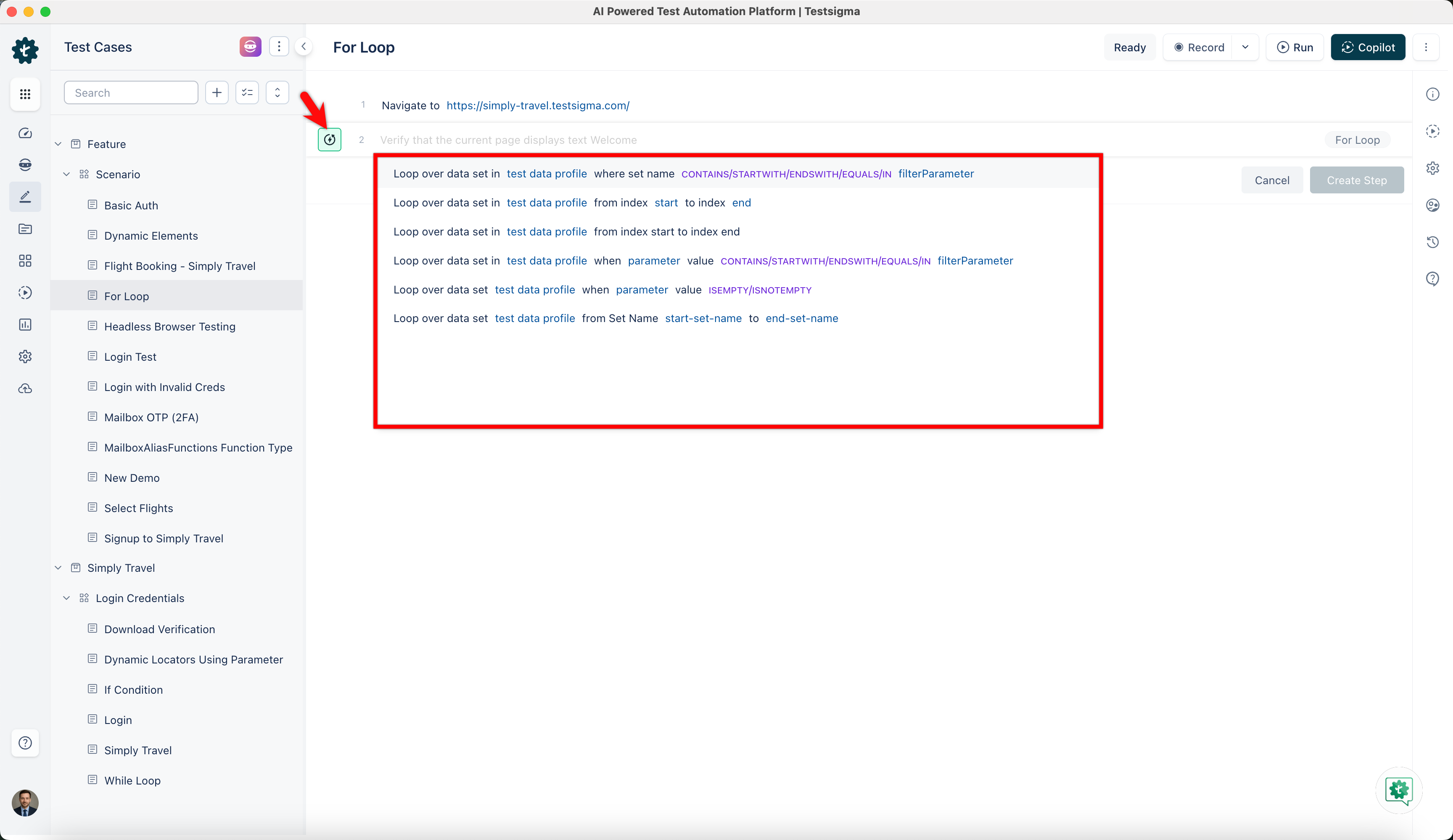For Loop NLPs