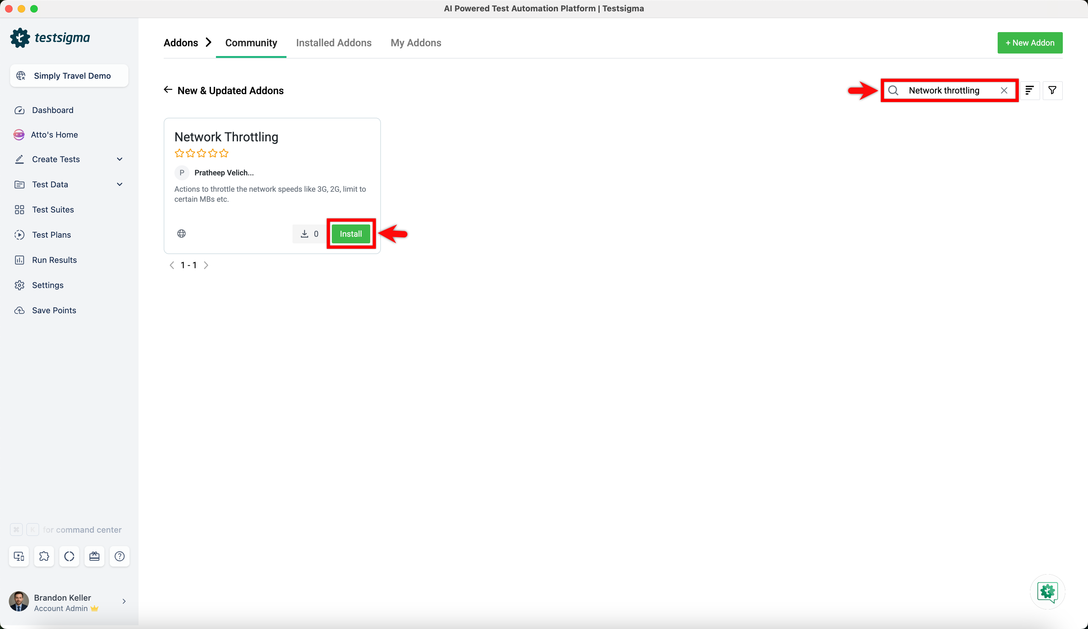Network Throttling