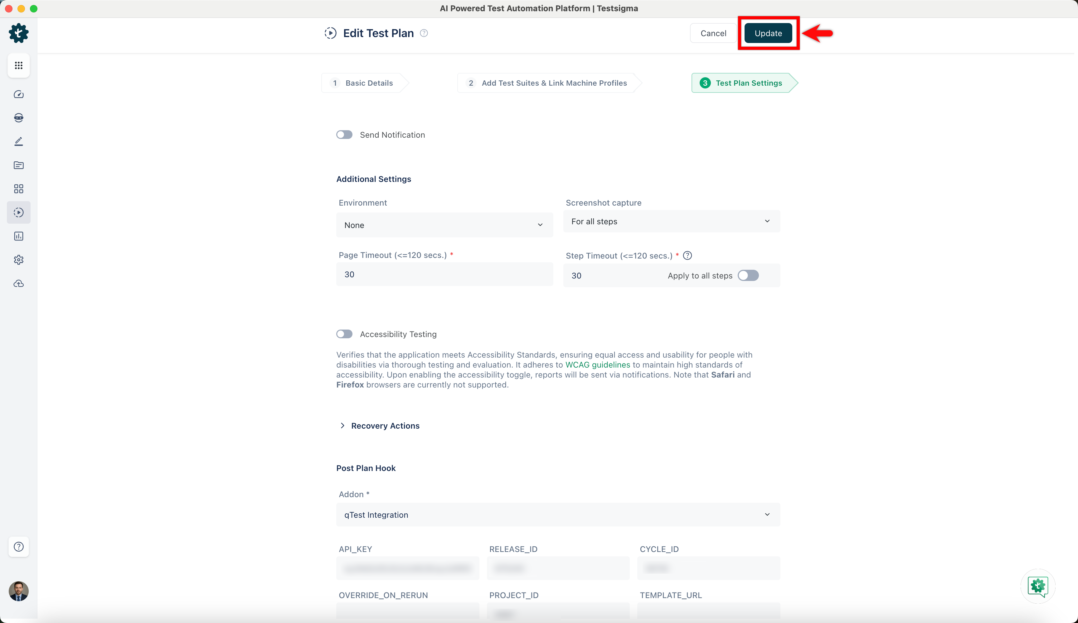 Enable Post Plan Hook
