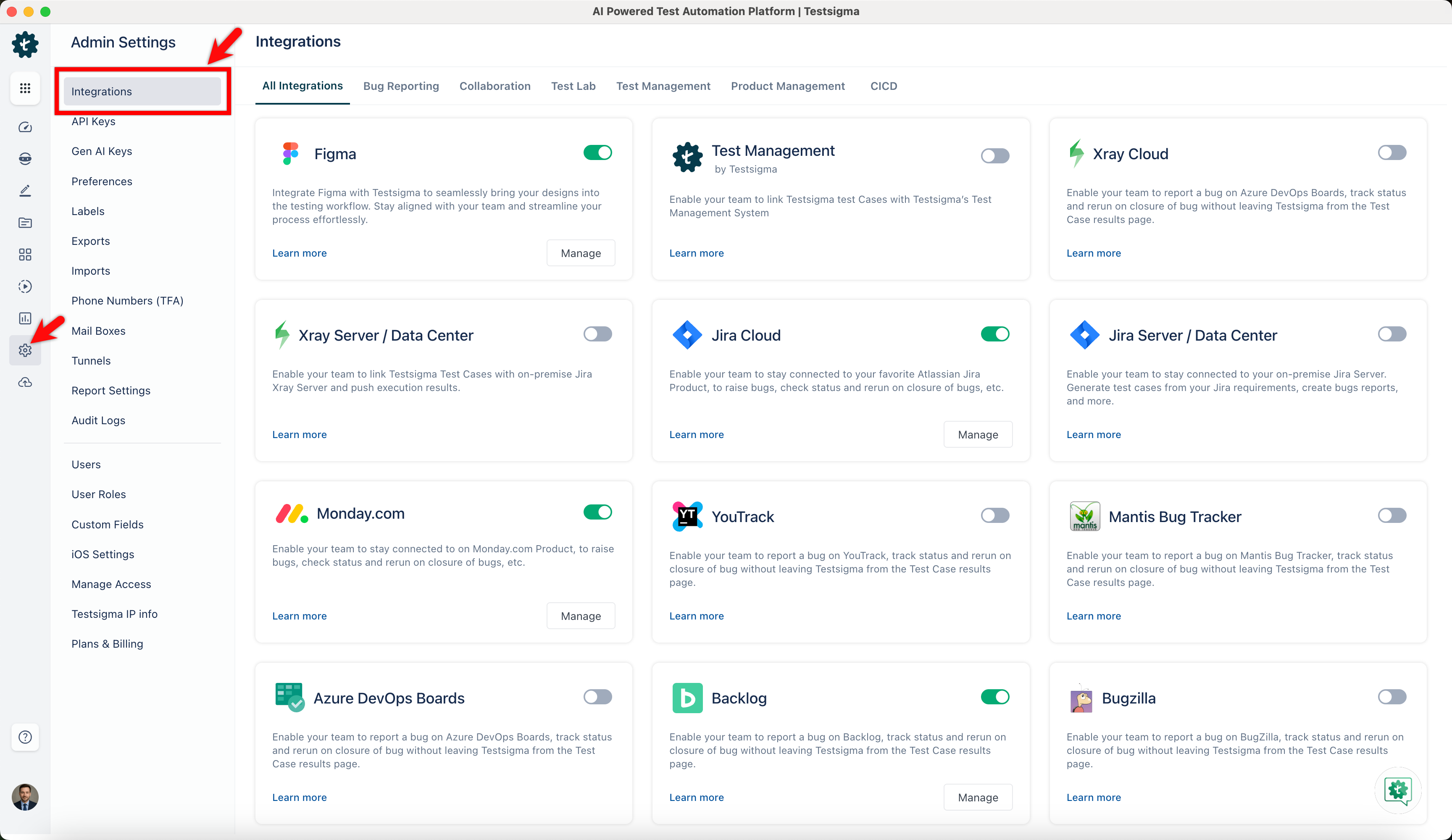 Integrations