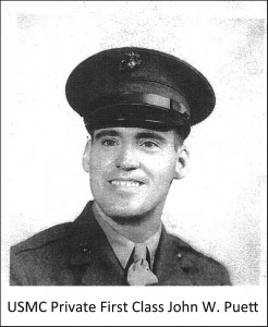 USMC Private First Class John W. Puett