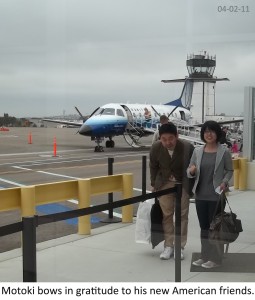 04-02-11 Motoki Bows his gratitude to his American hosts