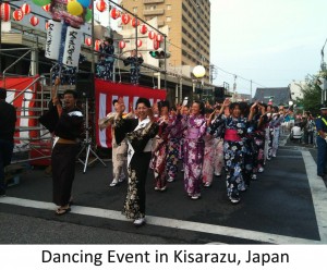 A Dancing Event in Kisarazu, Japan