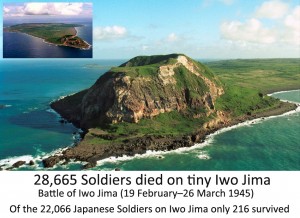 Iwo Jima from the air