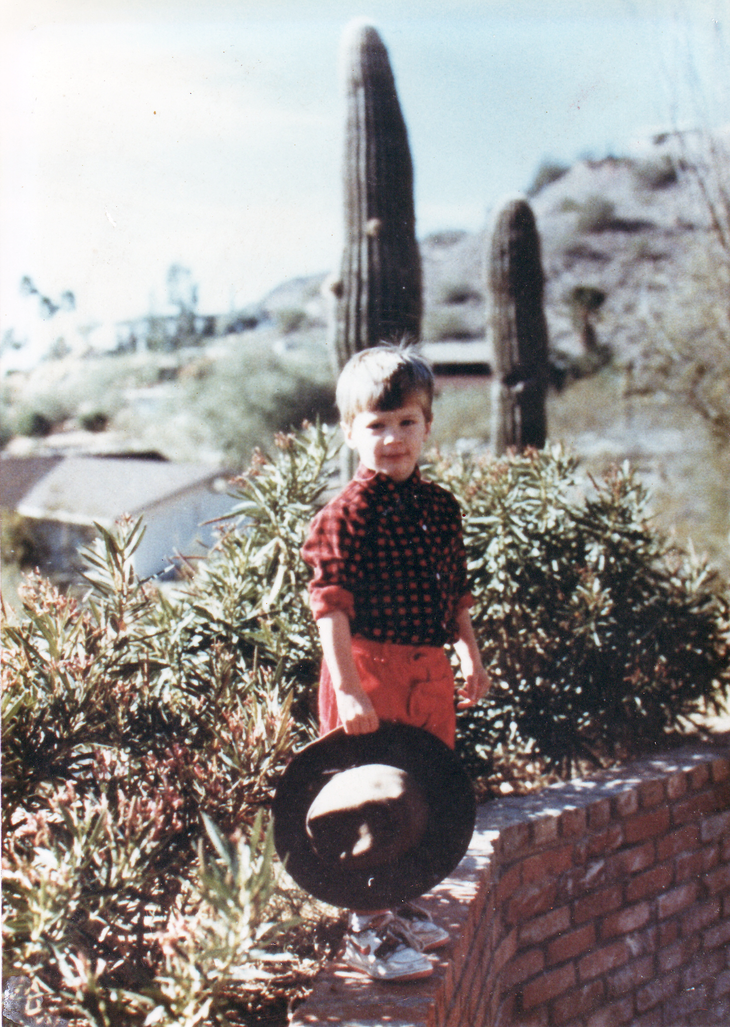 George Sill a few days before his accident