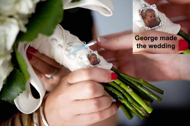 George Sill made it to the wedding of his sister Nika