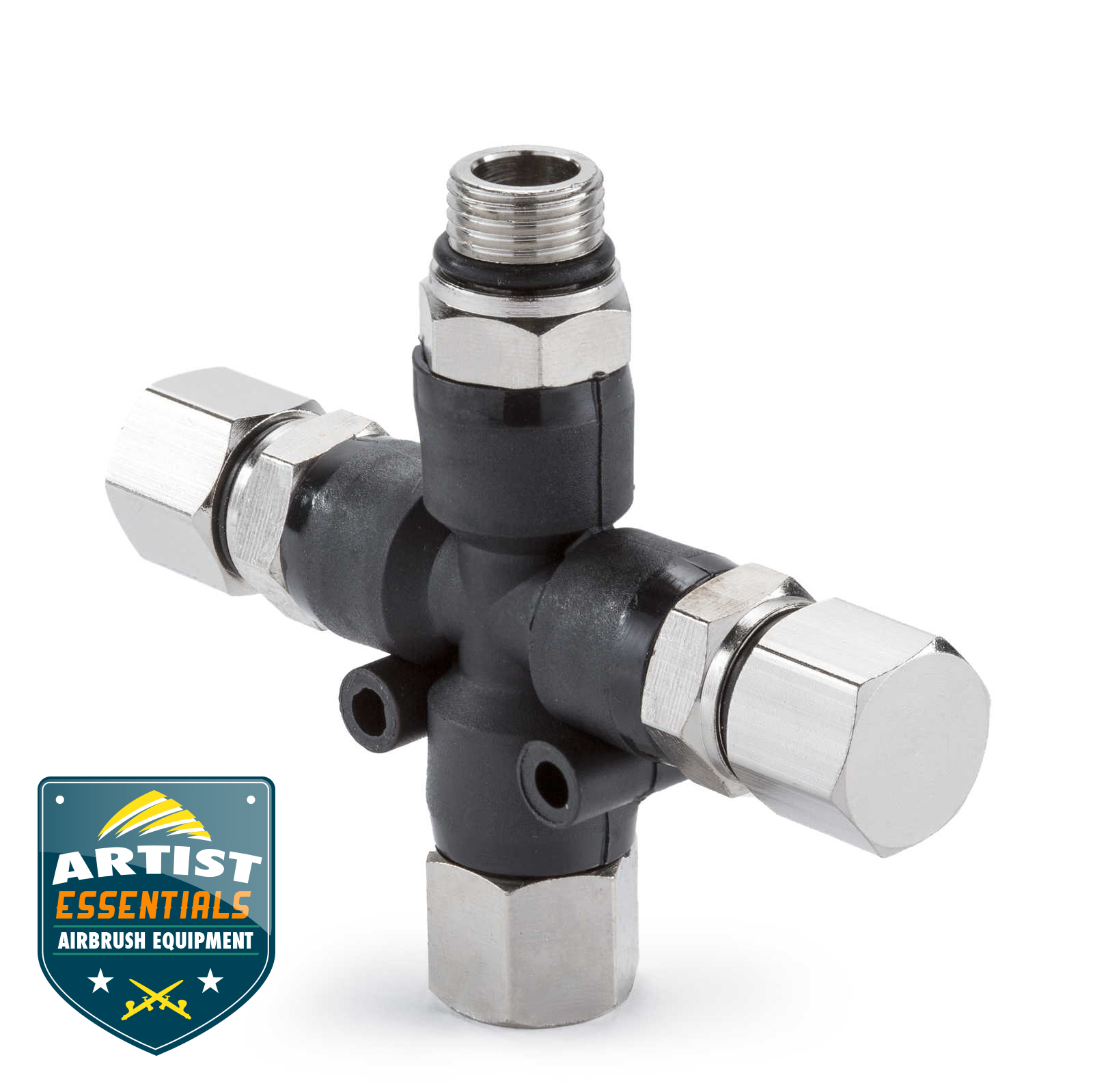 3way Pro Manifold Airbrush Air Hose Splitter 1/8" BSP Taps eBay