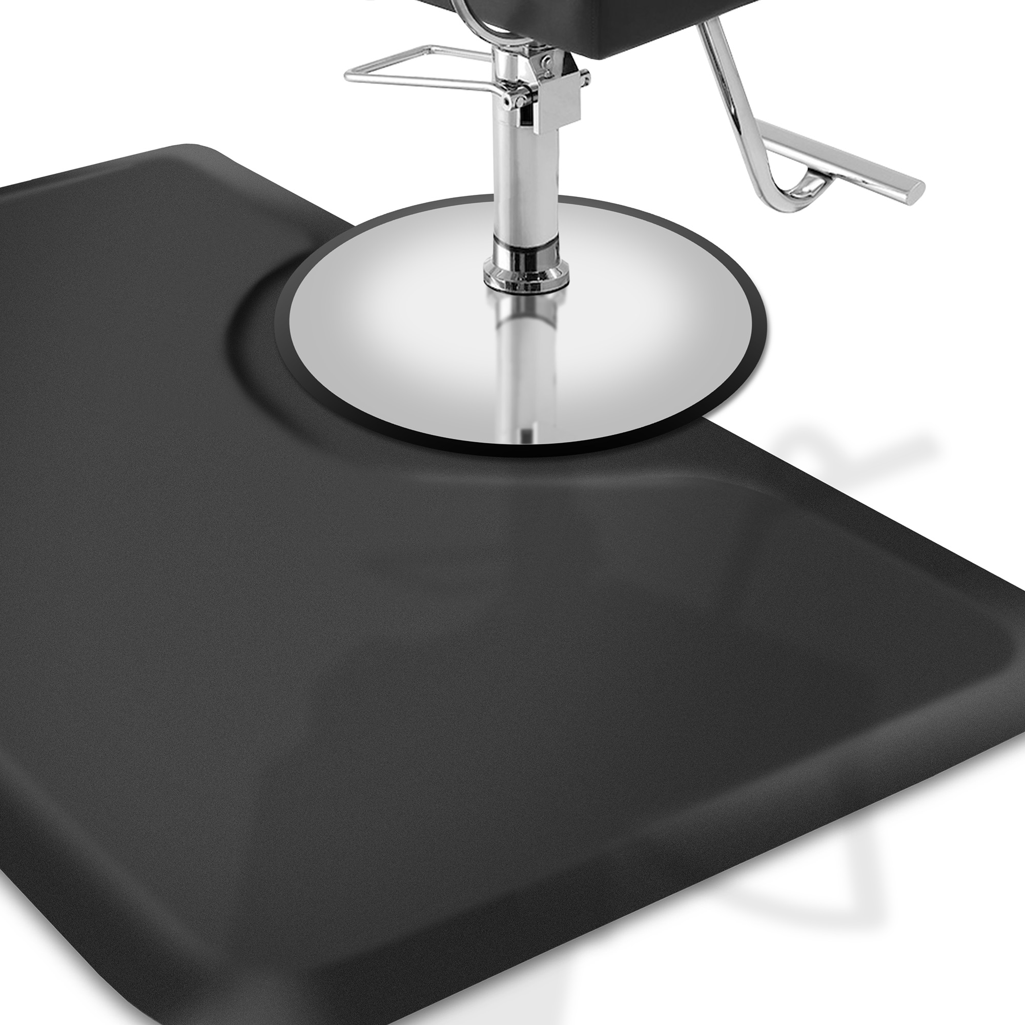 Saloniture 3 FT X 5 Salon Barber Shop Chair Antifatigue Floor Mat Blac