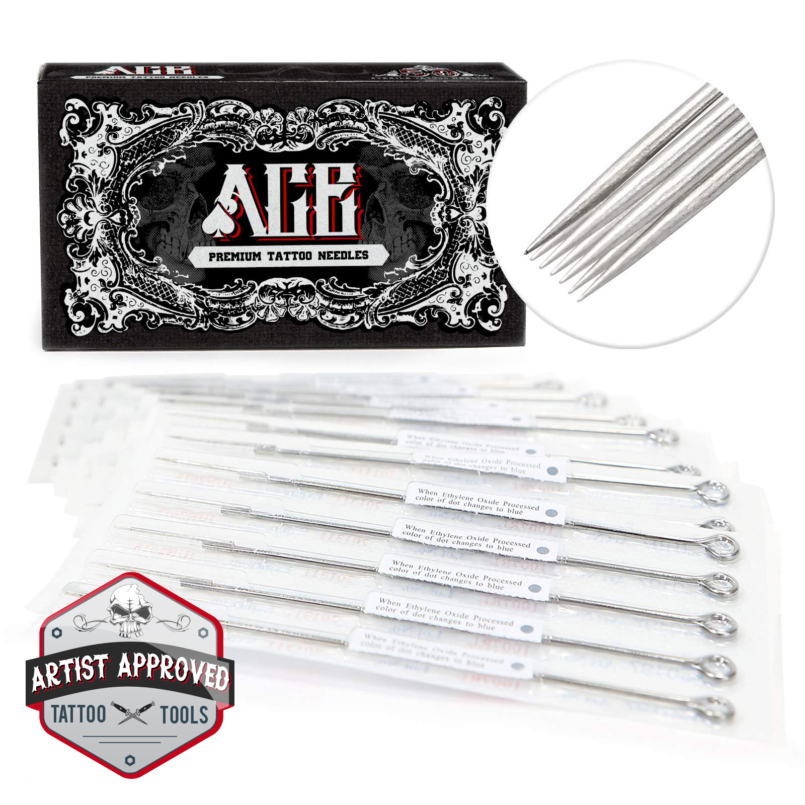 50 Box Premade Sterile Tattoo Needles eBay