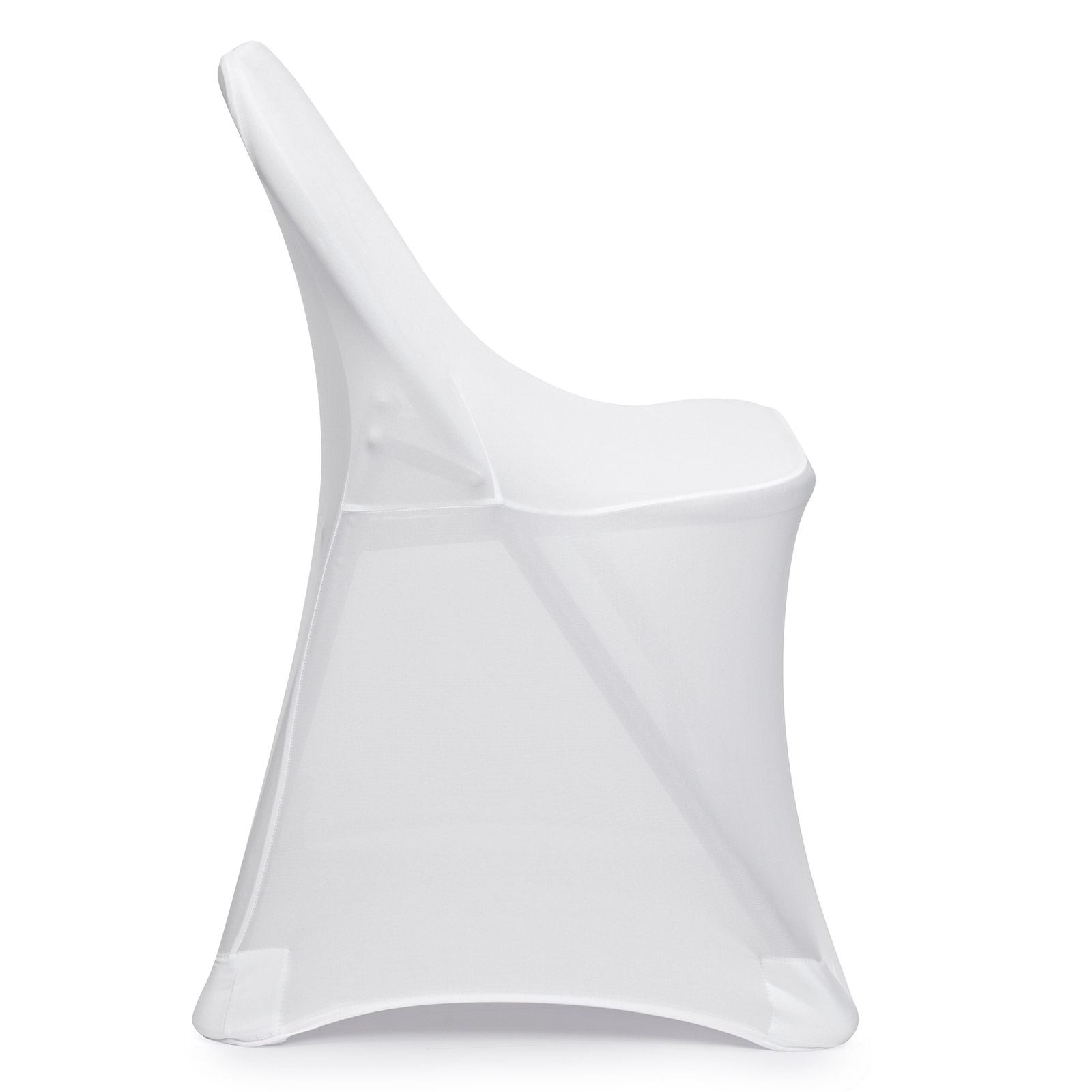 10 Pieces Spandex Folding Chair Covers Wedding, Party Stretch Fitted Slipcover - Picture 9 of 11