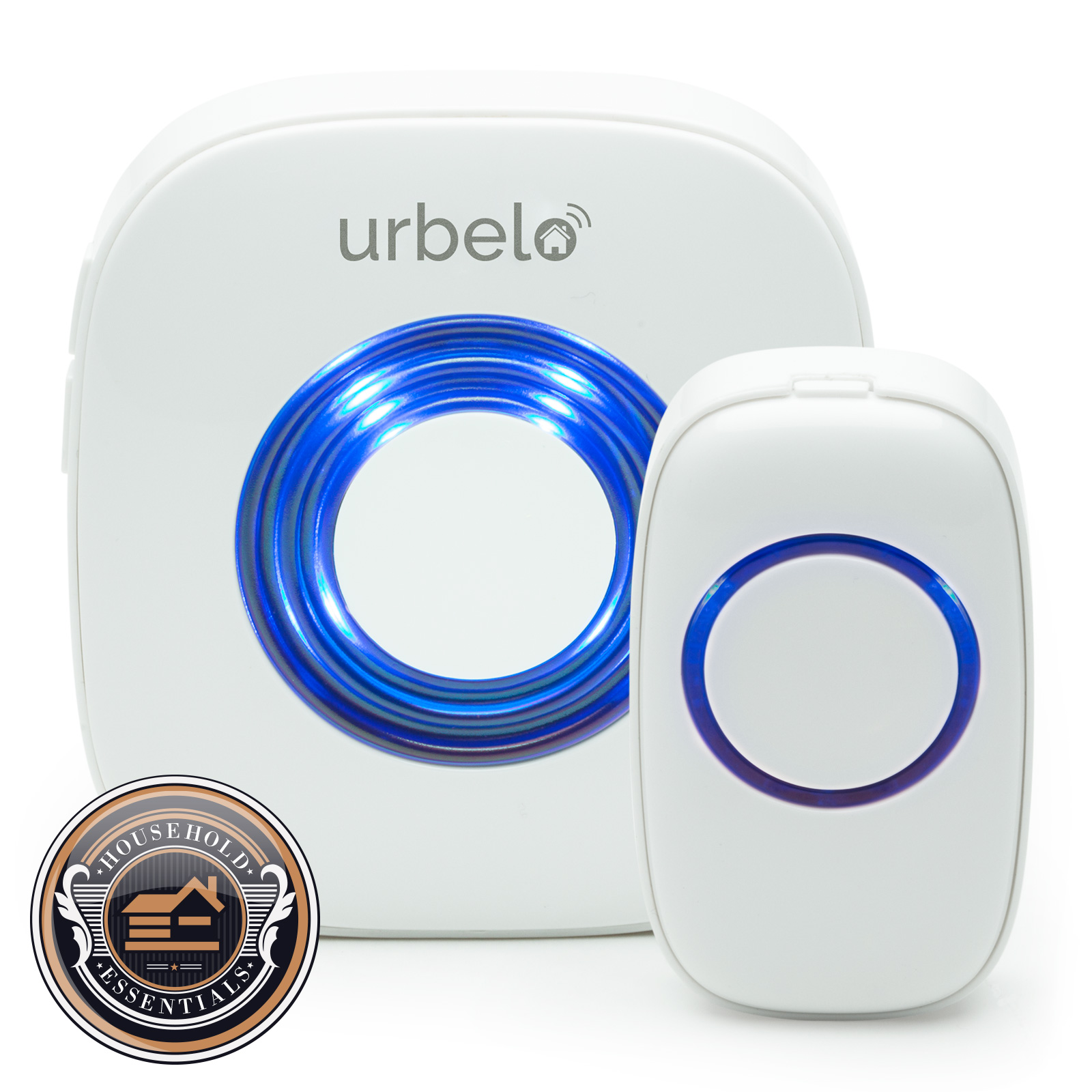 60Chime Wireless Doorbell Portable PlugIn Musical Door Bell Buzzer