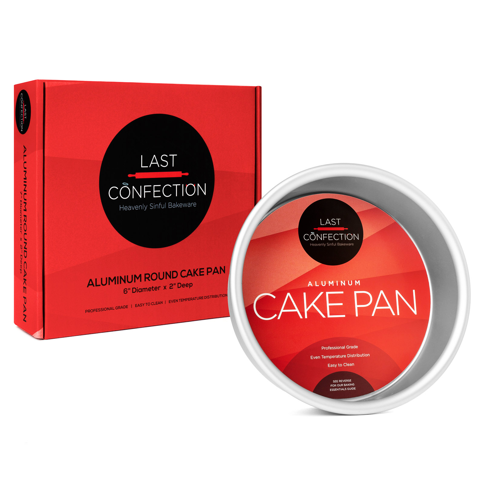 Professional Round Aluminum Cake Pans Baking Tins (Assorted Sizes) eBay