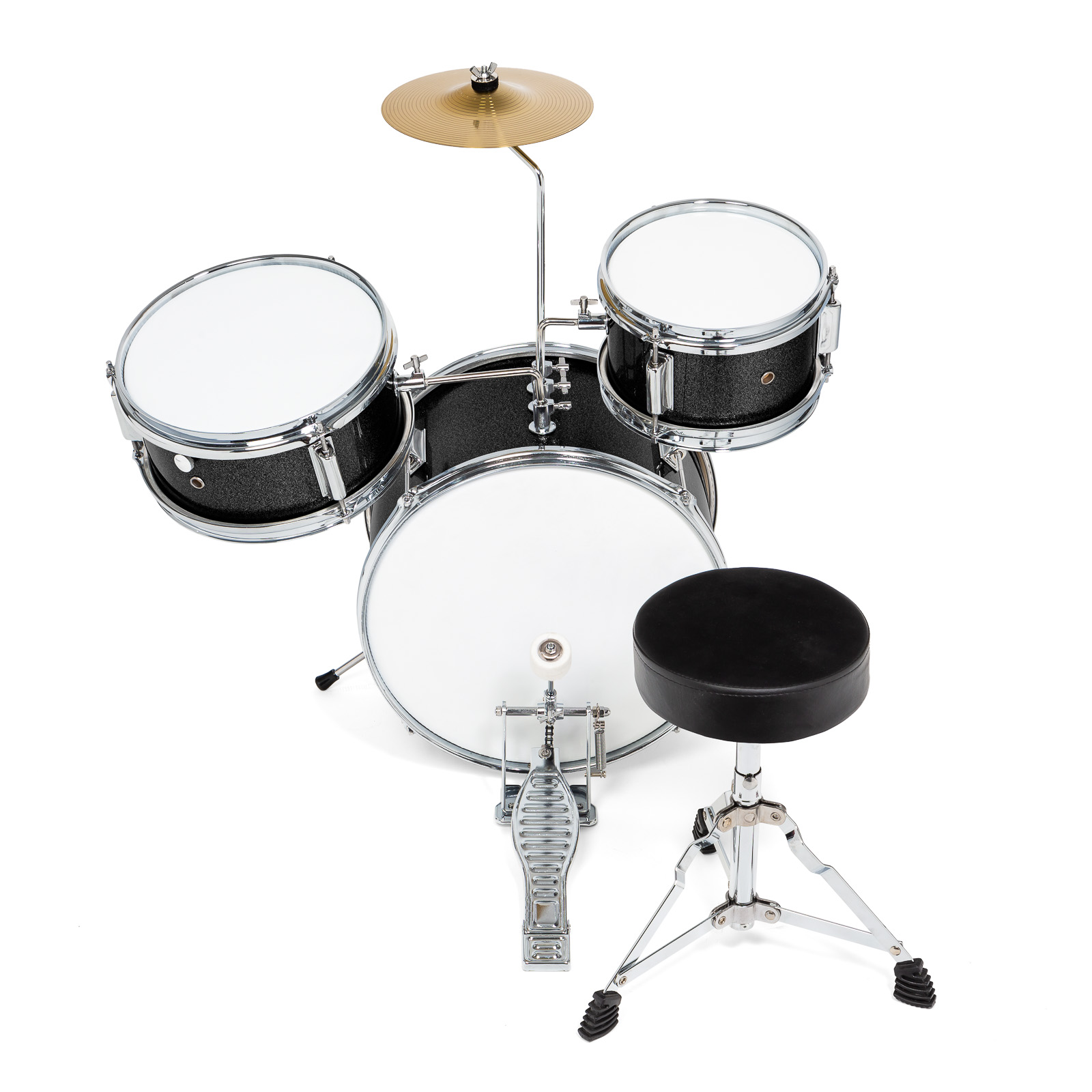 3Piece Junior Drum Set Complete Mini Children Kid Beginner Kit eBay