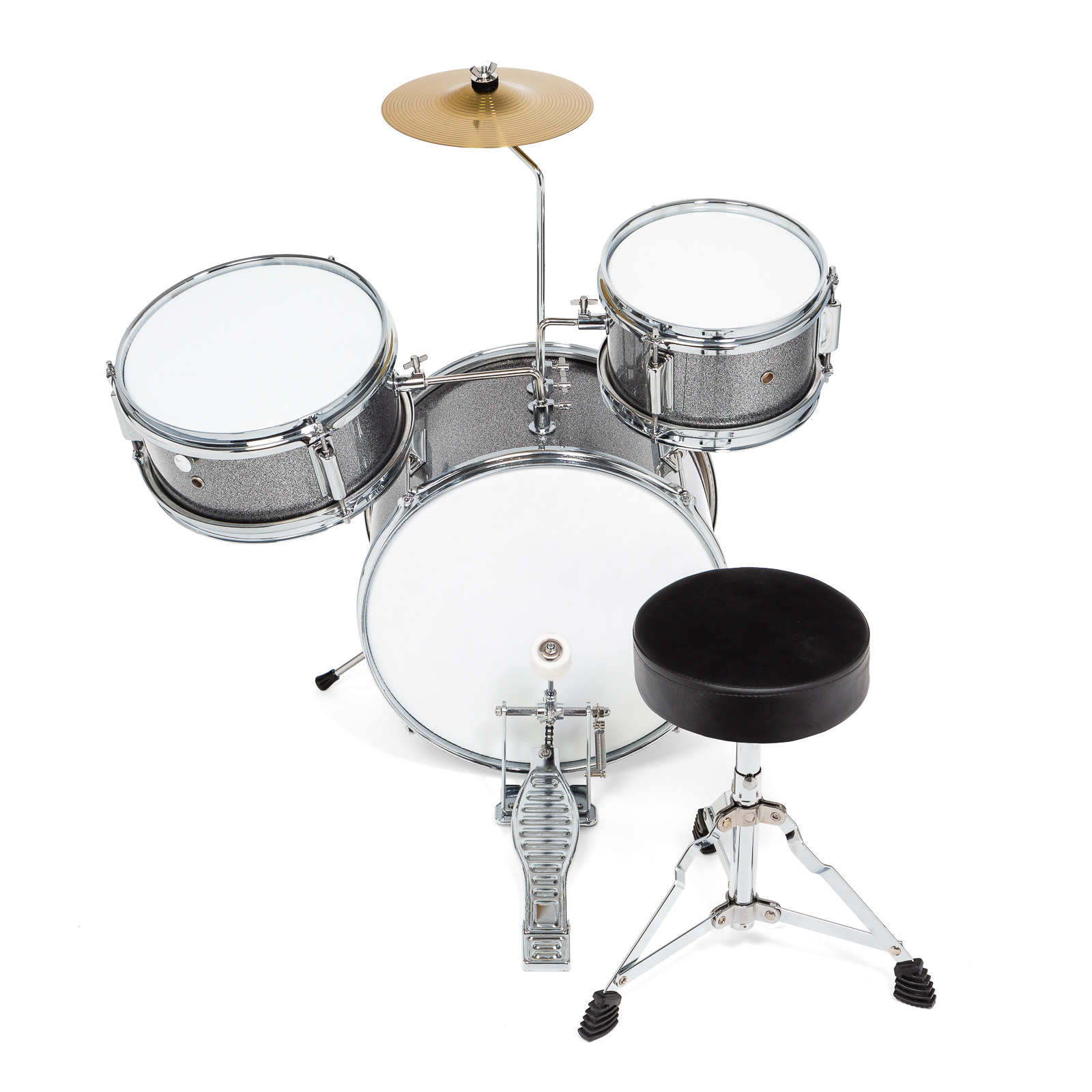 3Piece Junior Drum Set Complete Mini Children Kid Beginner Kit eBay