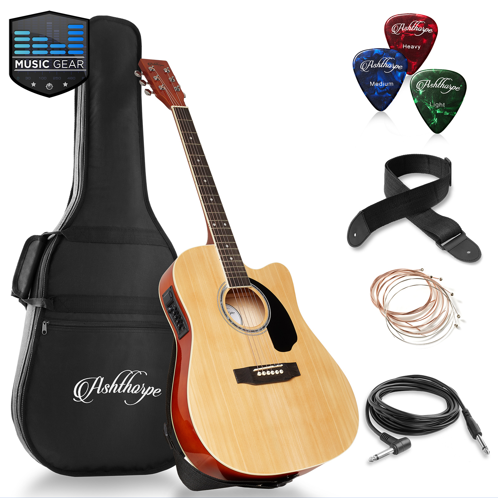 Musical Instruments AcousticElectric Guitars Thin Body Acoustic