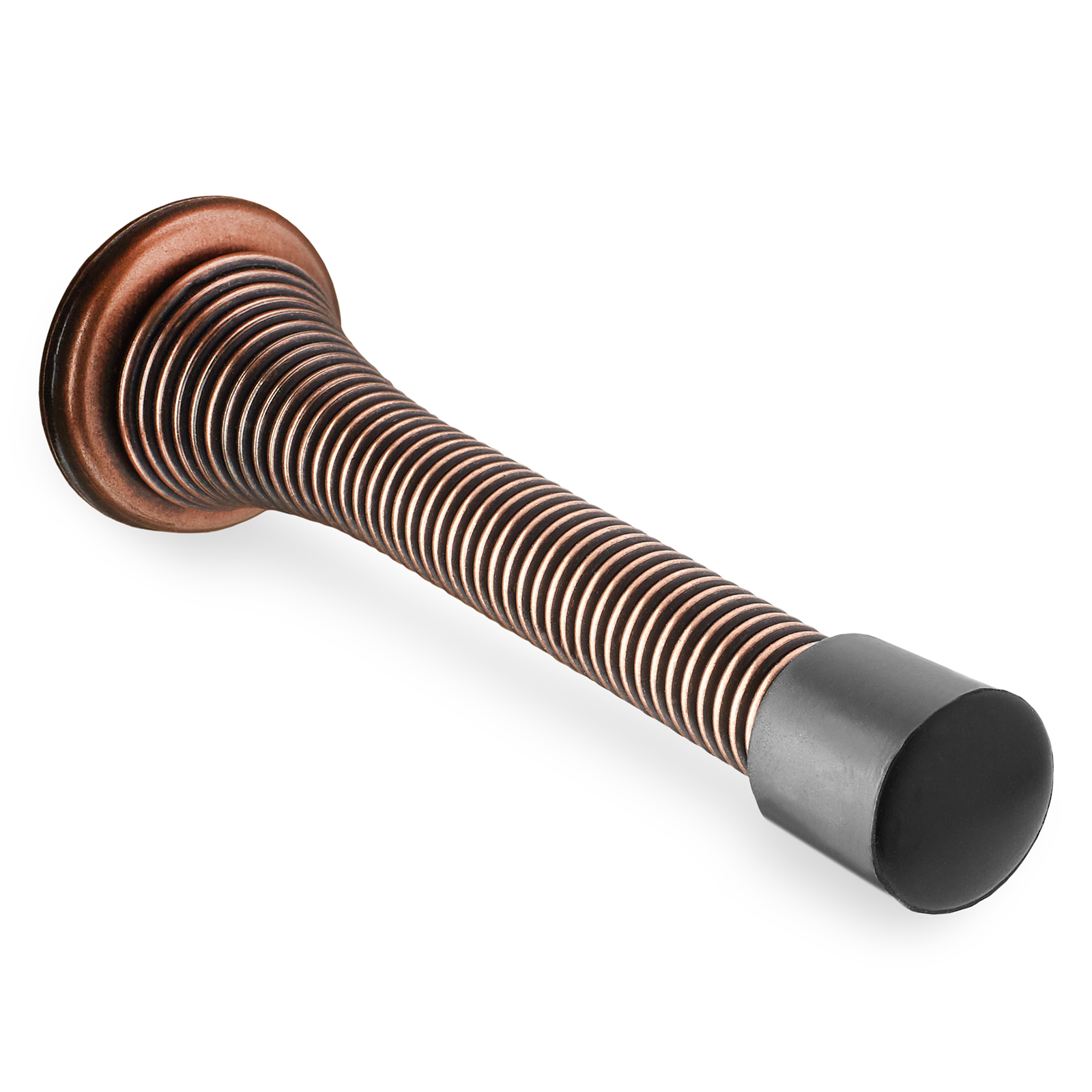 10 Pack 31/4" HeavyDuty Spring Door Stop Stopper with Rubber Bumper