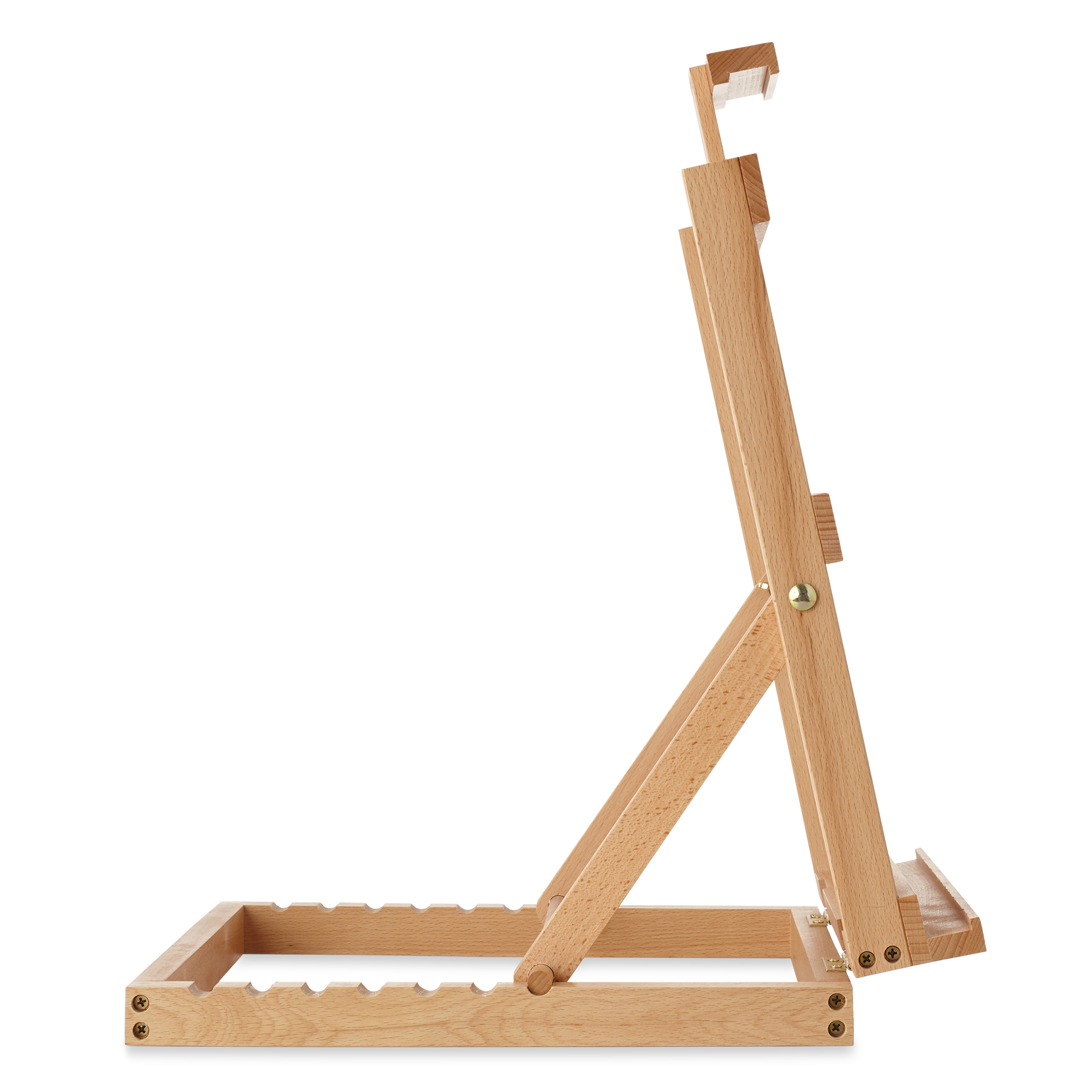 Artist Tabletop Adjustable Easel, Wood HFrame Studio Painting Drawing