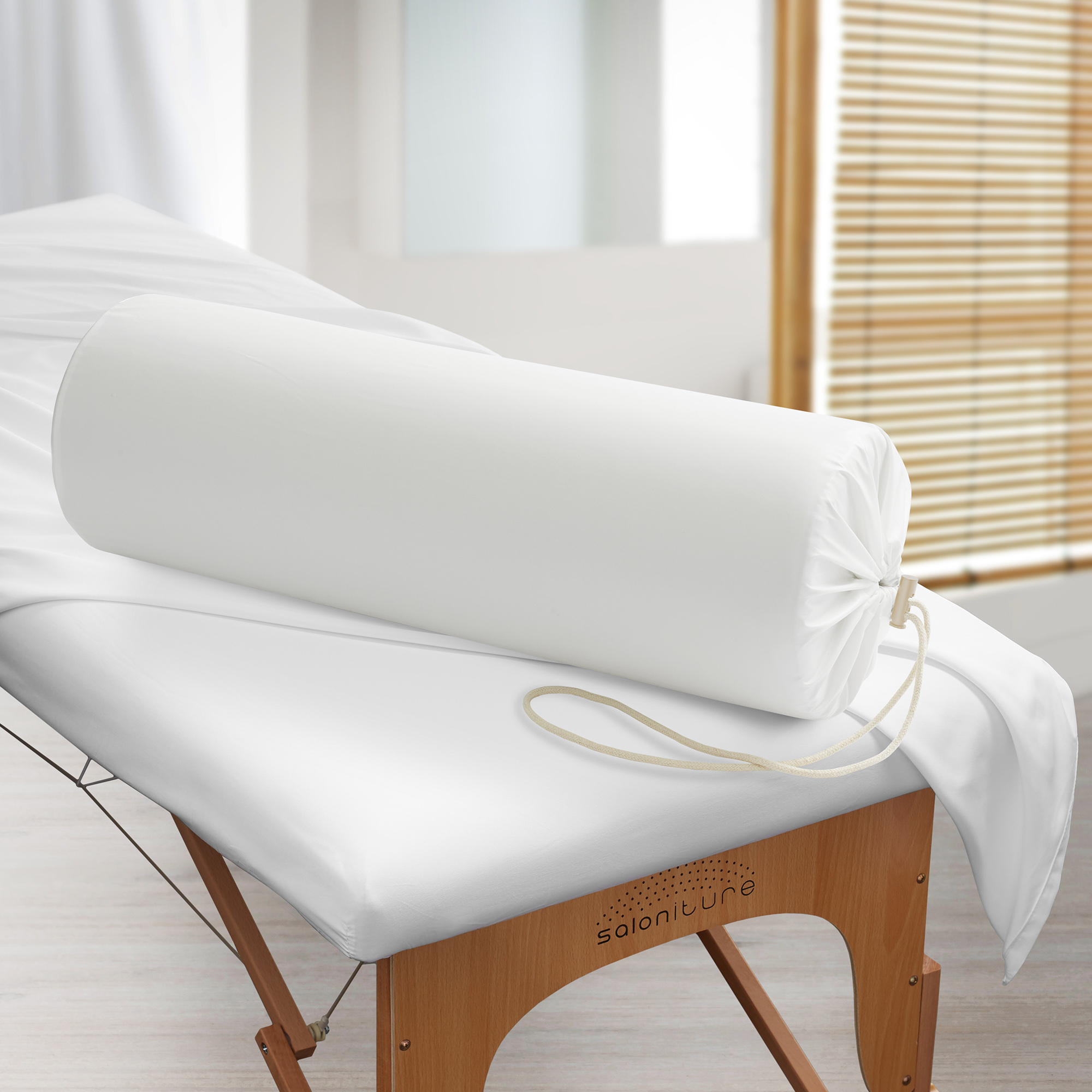 Waterproof Bolster Cover, 30" x 9" Pillow Case for Massage Table Bolster
