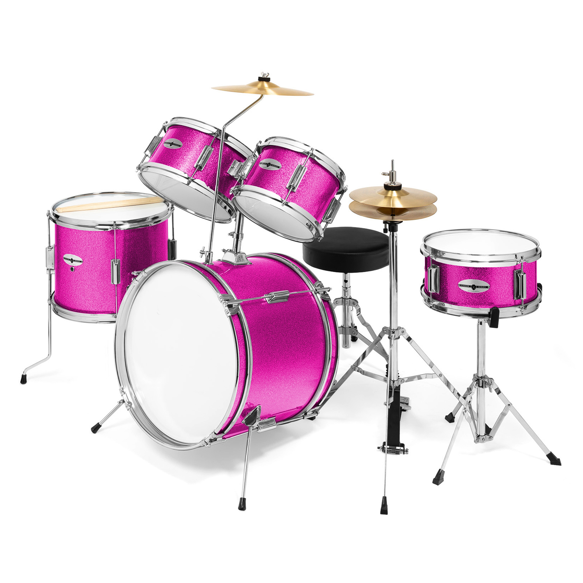 Gammon Percussion 5-Piece Junior Starter Drum Kit With Cymbals
