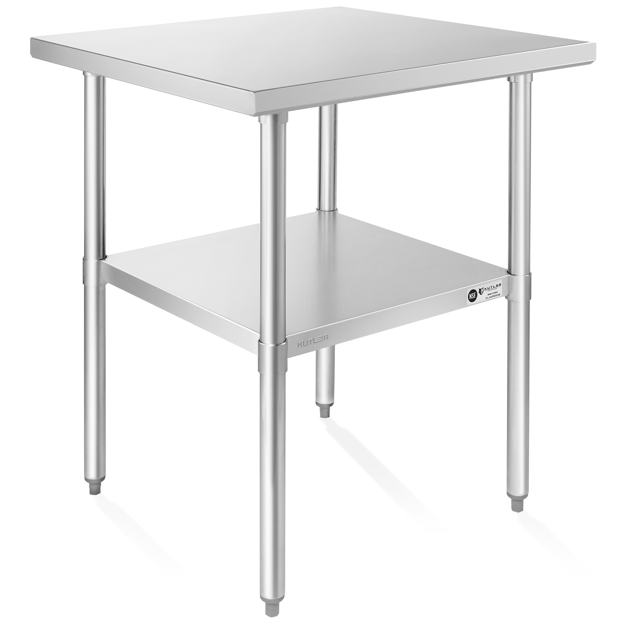 Stainless Steel Table, NSF Commercial Restaurant Kitchen Prep & Work Table