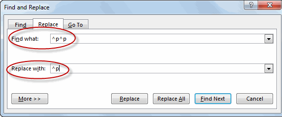 where is find and replace in word 10