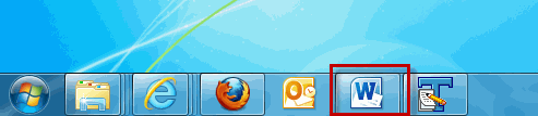 Icon in Taskbar
