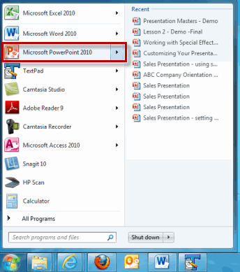 Program List