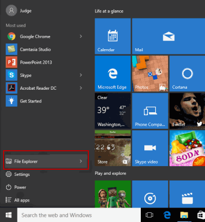 File Explorer