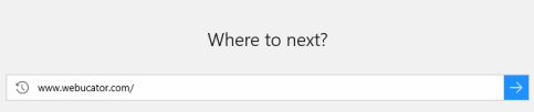 Where to Next Search Box