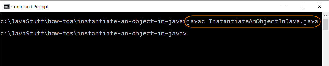 How To Instantiate An Object In Java Webucator