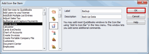 How To Customize The Icon Bar In Quickbooks Webucator