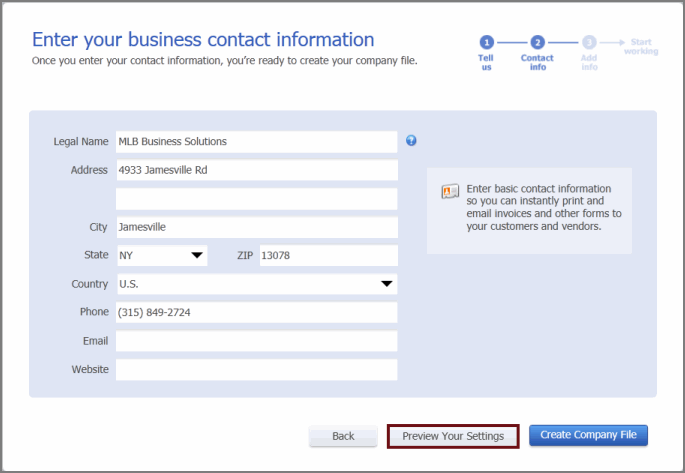 Contact Information