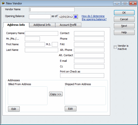 How to Add Vendors in QuickBooks ucator