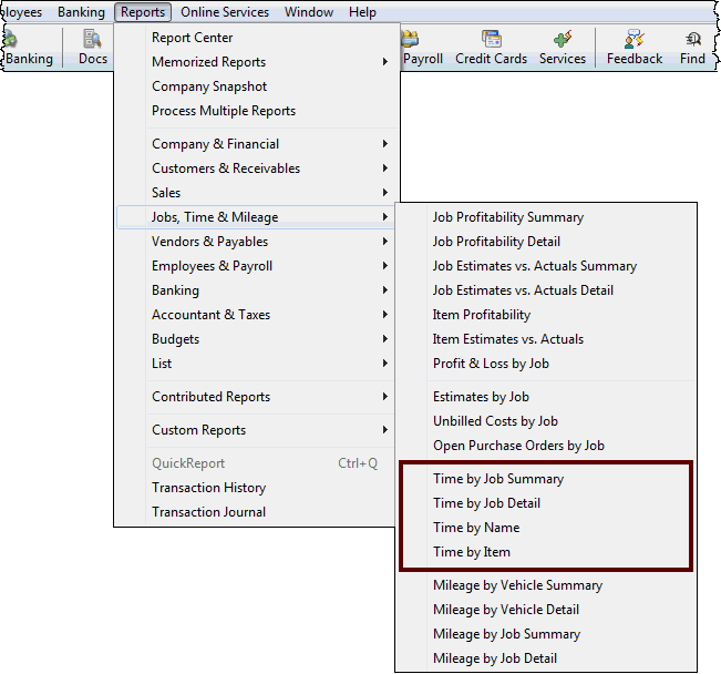 How To Run A Time Tracking Report In Quickbooks Webucator