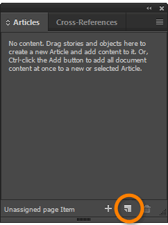 Articles Panel