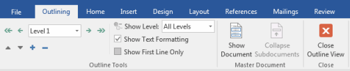 Outlining Group