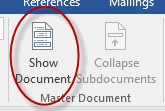 Select Show Document