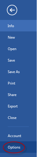 Select Options
