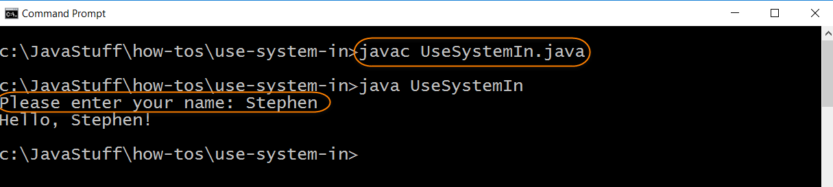 How to Use System.in in Java | Webucator